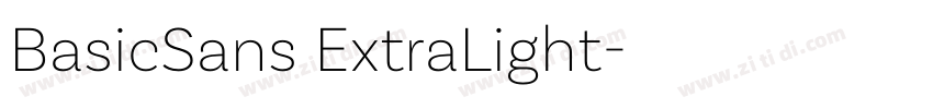 BasicSans ExtraLight字体转换 BasicSans ExtraLight字体转换